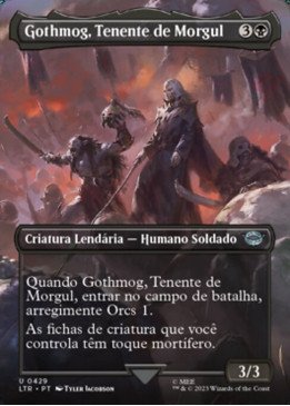 Gothmog, Morgul Lieutenant | Gothmog, Tenente de Morgul