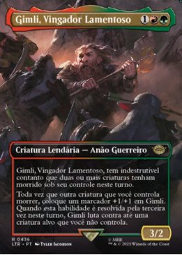 Gimli, Mournful Avenger | Gimli, Vingador Lamentoso