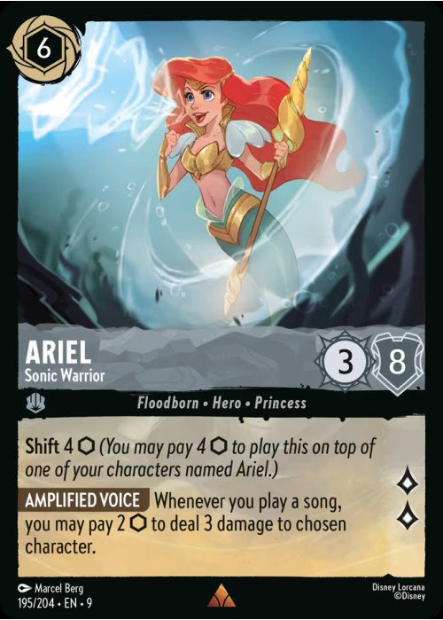 Ariel — Sonic Warrior