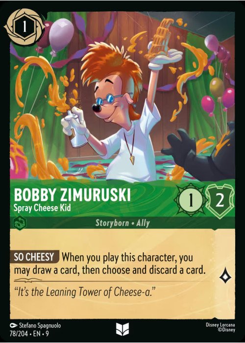 Bobby Zimuruski — Spray Cheese Kid