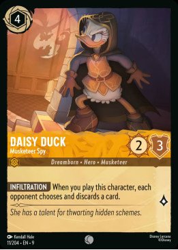 Daisy Duck — Musketeer Spy