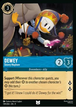 Dewey — Showy Nephew
