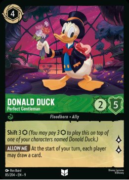 Donald Duck — Perfect Gentleman