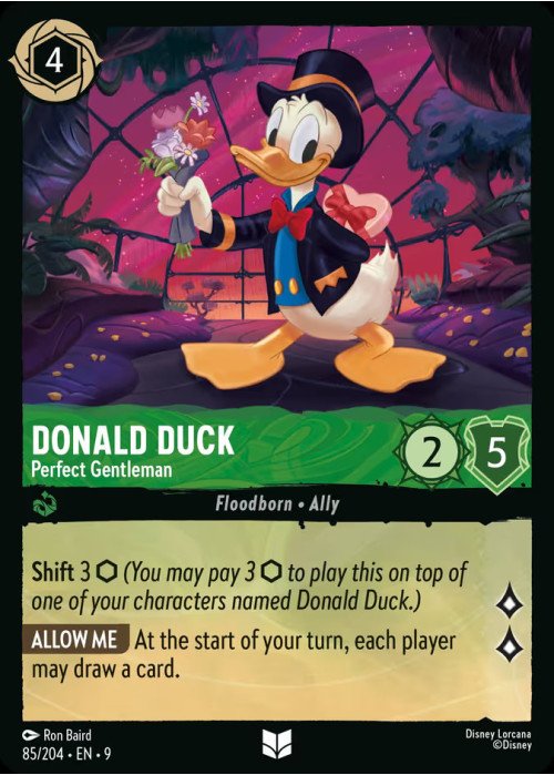 Donald Duck — Perfect Gentleman