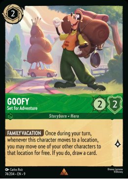 Goofy — Set for Adventure