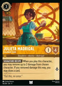 Julieta Madrigal — Excellent Cook
