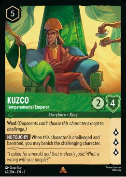 Kuzco — Temperamental Emperor