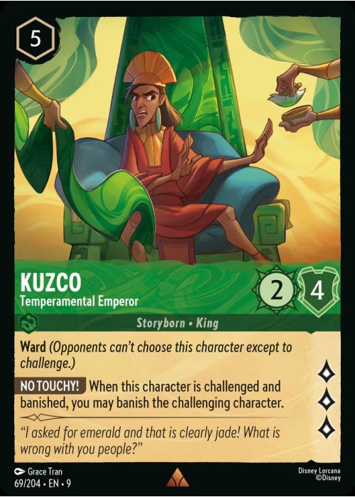 Kuzco — Temperamental Emperor