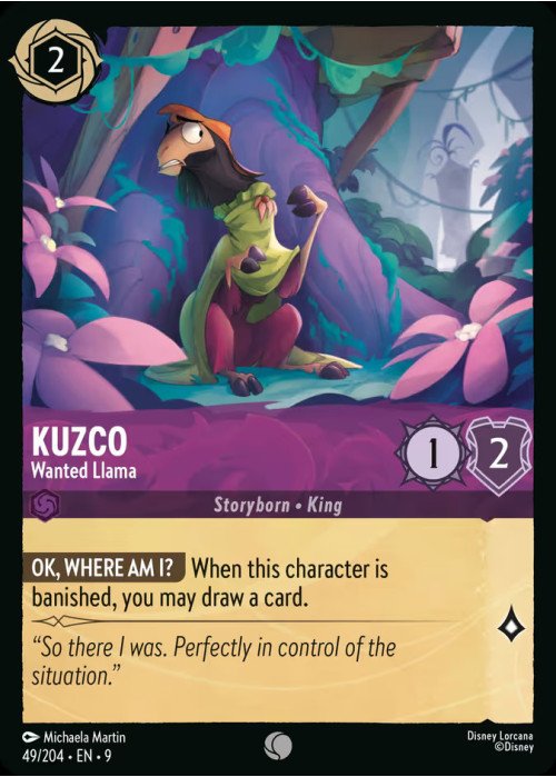 Kuzco — Wanted Llama