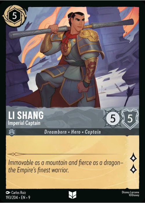 Li Shang — Imperial Captain