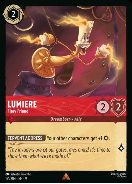 Lumiere — Fiery Friend