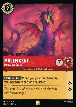 Maleficent — Monstrous Dragon