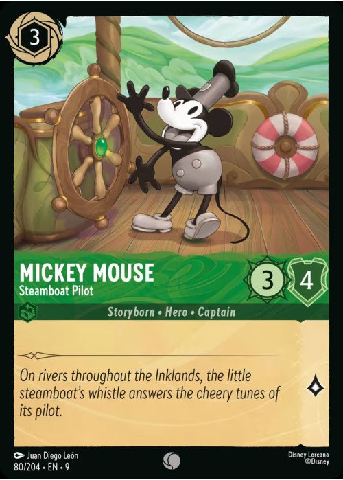 Mickey Mouse — Steamboat Pilot