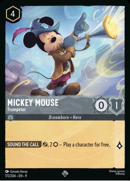 Mickey Mouse — Trumpeter
