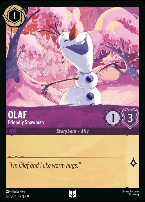 Olaf — Friendly Snowman