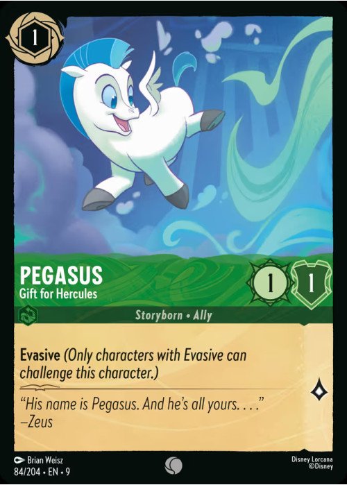 Pegasus — Gift for Hercules