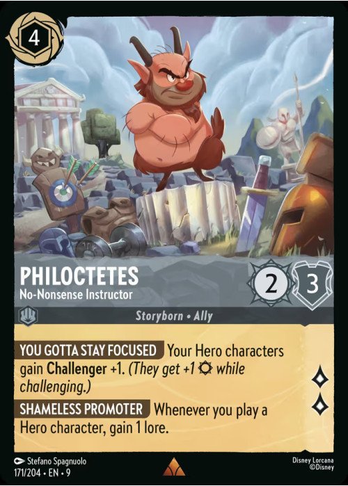 Philoctetes — No-Nonsense Instructor
