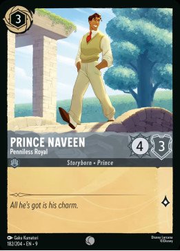 Prince Naveen — Penniless Royal