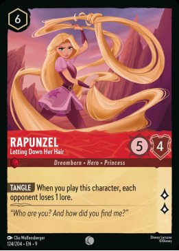 Rapunzel — Letting Down Her Hair