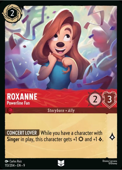Roxanne — Powerline Fan
