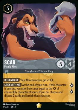 Scar — Finally King