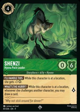 Shenzi — Hyena Pack Leader