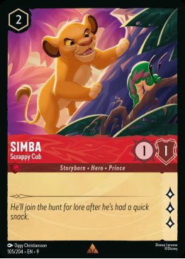 Simba — Scrappy Cub
