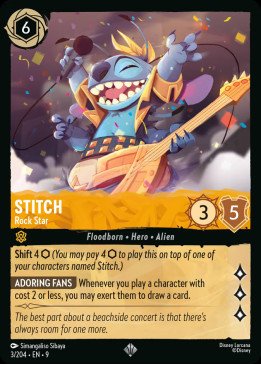 Stitch — Rock Star