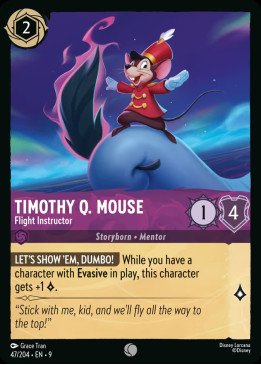 Timothy Q. Mouse — Flight Instructor