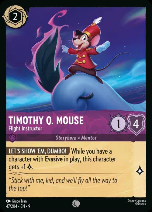 Timothy Q. Mouse — Flight Instructor