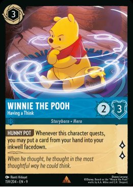 Winnie the Pooh — Having a Think