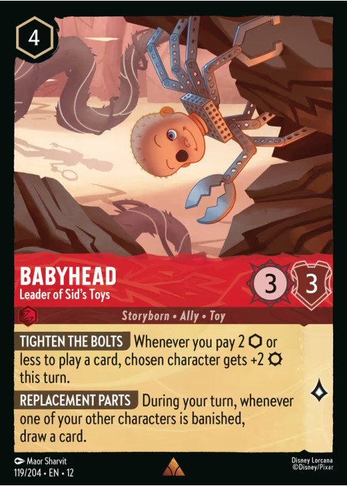 Babyhead — Leader of Sid's Toys