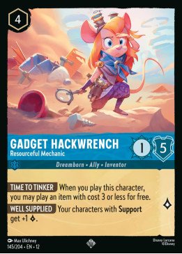 Gadget Hackwrench — Resourceful Mechanic