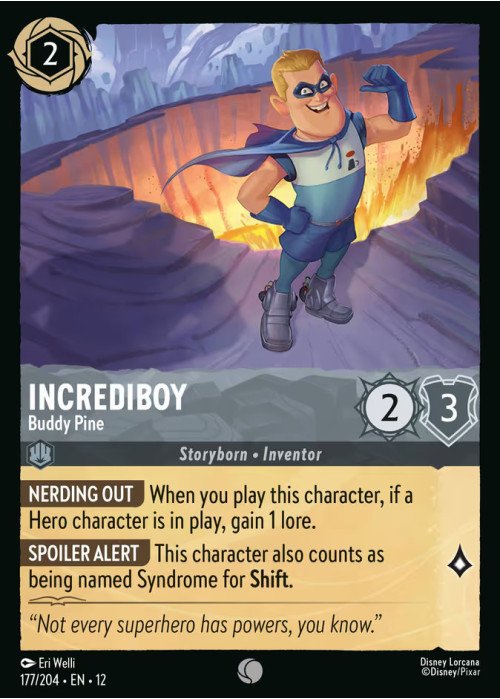 Incrediboy — Buddy Pine