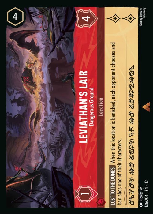 Leviathan's Lair — Dangerous Ground