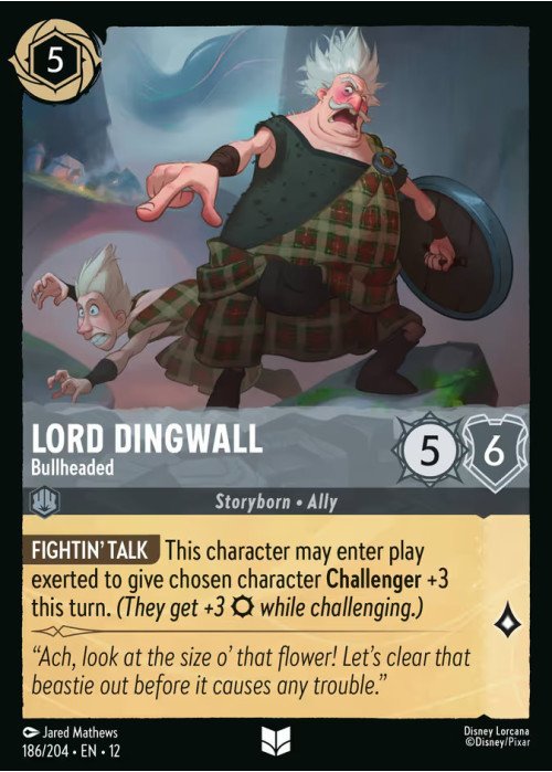 Lord Dingwall — Bullheaded
