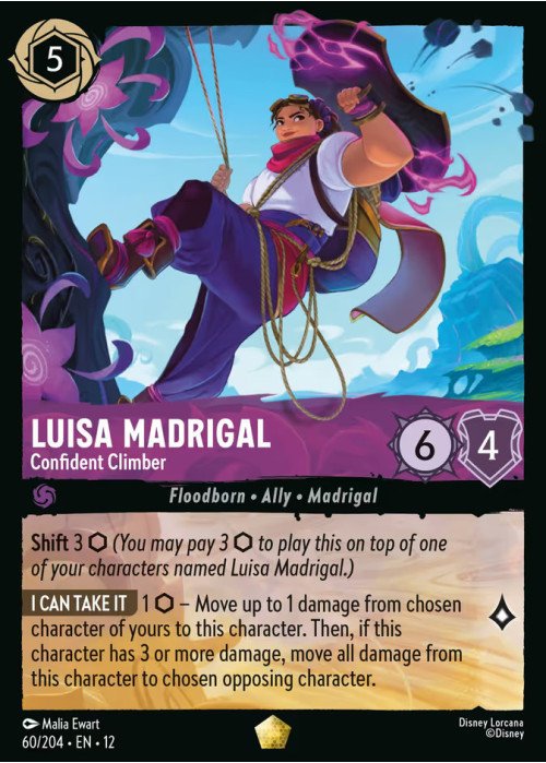 Luisa Madrigal — Confident Climber