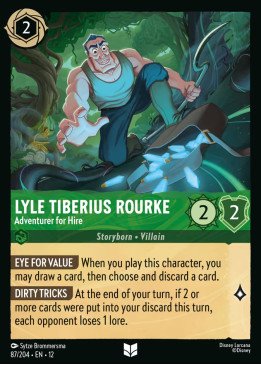 Lyle Tiberius Rourke — Adventurer for Hire