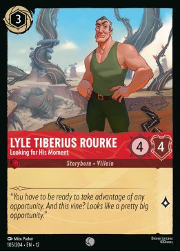 Lyle Tiberius Rourke — Looking for His Moment