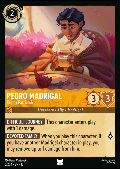Pedro Madrigal — Family Patriarch