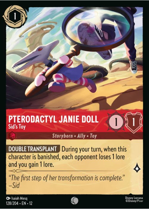 Pterodactyl Janie Doll — Sid's Toy