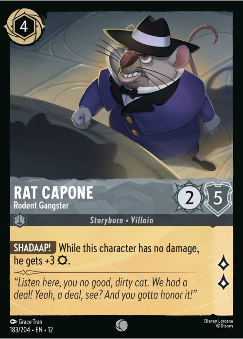 Rat Capone — Rodent Gangster