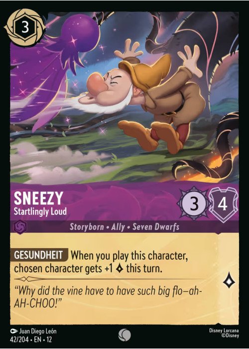 Sneezy — Startlingly Loud