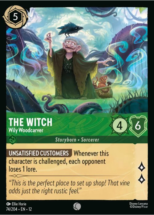 The Witch — Wily Woodcarver