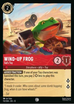 Wind-Up Frog — Sid's Toy