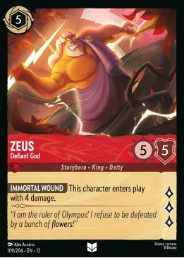 Zeus — Defiant God
